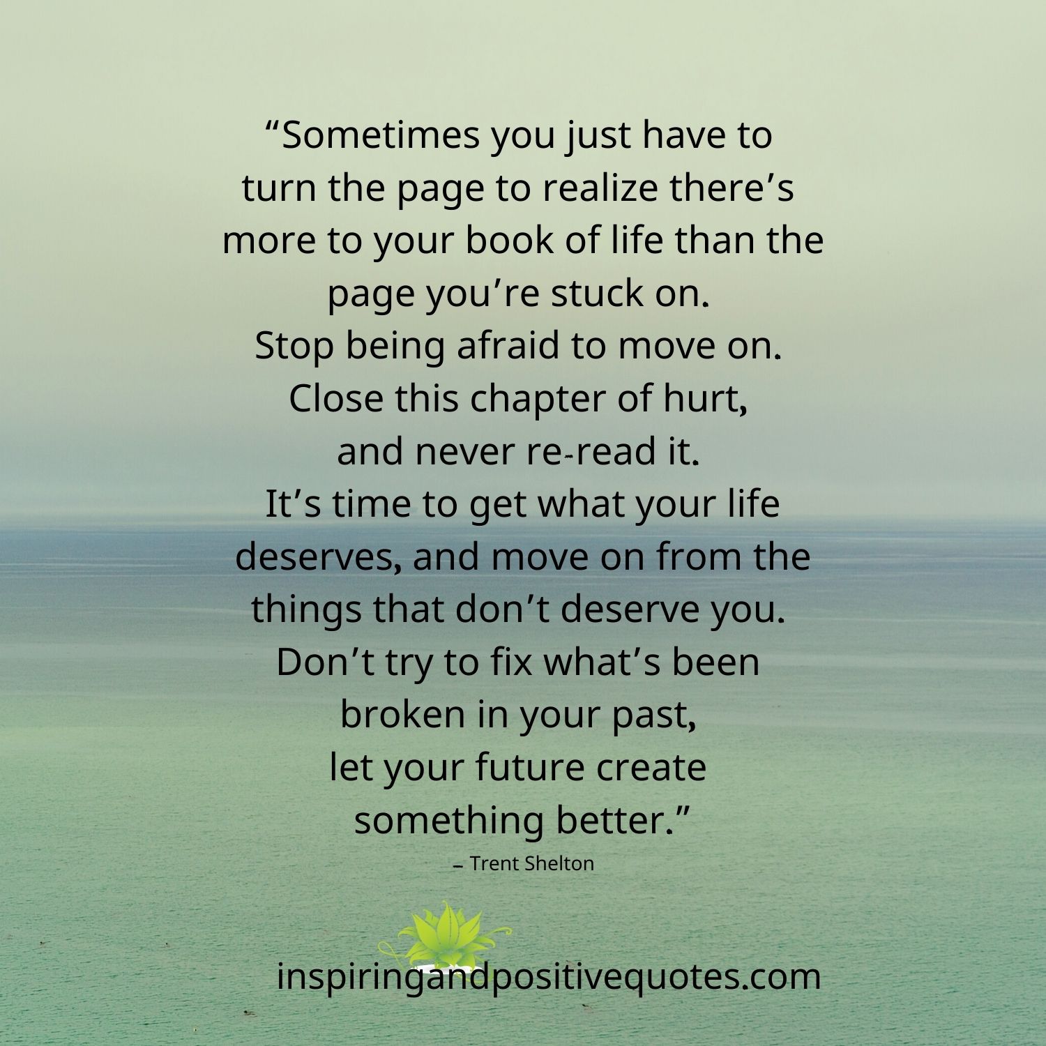 Sometimes you just have to turn the page to realize there’s more to